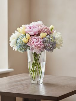 Crystal Bohemia - Transparent Solid Vase