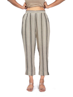 Vana Ethnics - Sustainable Grey Cotton Pant