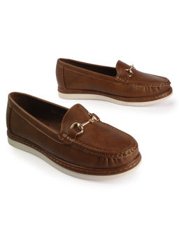 D'Shoe Lounge - Classic Brown Bit Loafers
