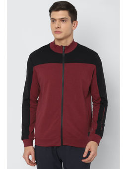 Louis Philippe - Maroon Sweatshirt