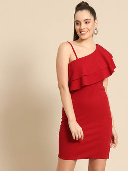 Dodo & Moa - Red Sheath Dress