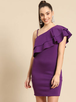 Dodo & Moa - Purple Sheath Dress