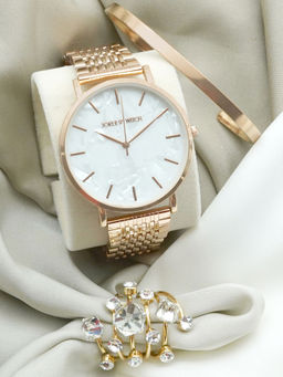 Joker and Witch - Joker & Witch Golden Glaze Love Triangle For Women (Pack of 3) (JWLT225)