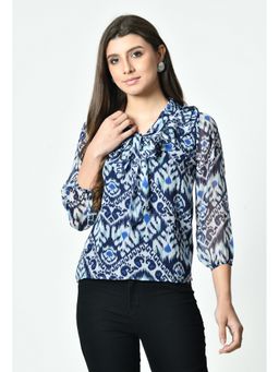ALL WAYS YOU - Multi-Color Printed Georgette Top