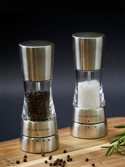 Cole & Mason - Cole and Mason Derwent Mini Salt & Pepper Mills For thinKitchen, 2-Piece Set, 157 mm