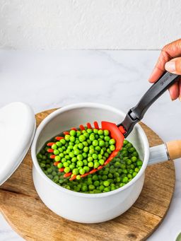 Dreamfarm - Holey Spadle For Thinkitchen Non-Stick Cooking Spoon & Serving Ladle Red