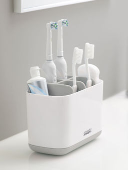 Joseph Joseph - Premium EasyStore Luxe Stainless Steel Soap Dish - Bathroom Organizer Tray