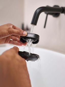 Joseph Joseph - Premium Manual Coffee Bean Grinder with Airtight Glass Jar & Steel Clip