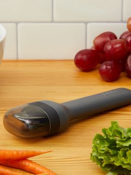 Zoku - Premium 3-Piece Stainless Steel Pocket Utensil Set, Charcoal