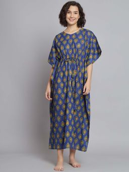 SEPHANI - Kaftan Nighty - Blue