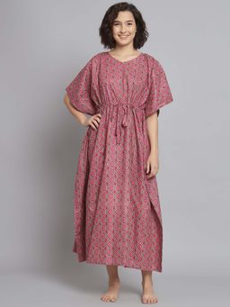 SEPHANI - Kaftan Nighty - Pink