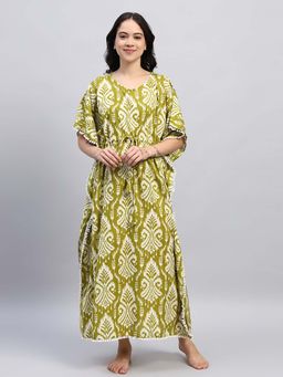 SEPHANI - Kaftan Nighty - Green