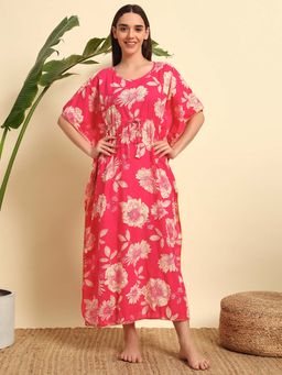 SEPHANI - Kaftan Nighty - Pink