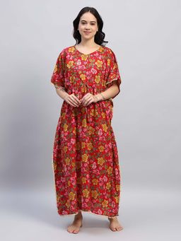 SEPHANI - Kaftan Nighty - Red