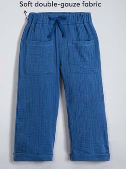 Hopscotch - Textured Cotton Pants