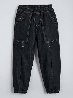 Hopscotch - Cotton Cargo Denim Jeans
