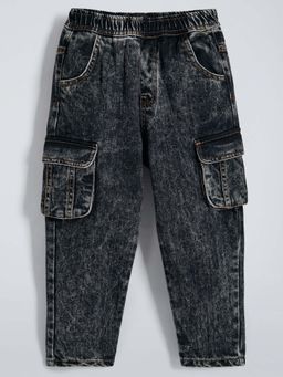 Hopscotch - Cotton Cargo Denim Jeans