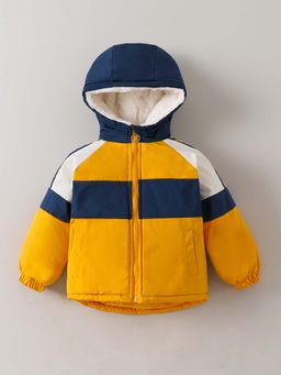 Hopscotch - Colour-Block Hoodie Jacket