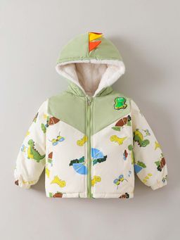 Hopscotch - Dino Padded Hoodie Jacket