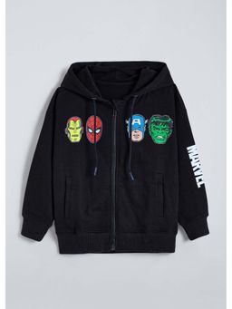 Hopscotch - Marvel Character Print Hoodie Jacket