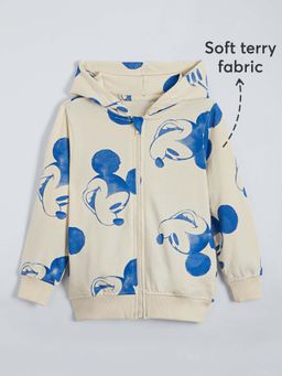 Hopscotch - Mickey All-Over Print Hoodie Jacket