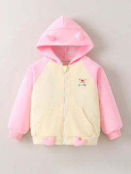 Hopscotch - Animal Applique Hoodie Jacket