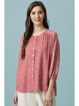 Gipsy - Peach Floral Cotton Tunic
