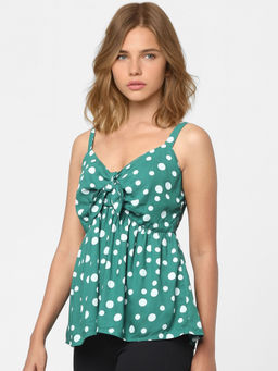 ONLY - Women Casual Wear Green Top