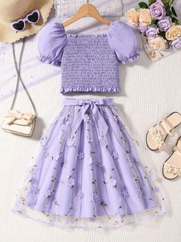 Oh Rare - Girls Fashion Top with Skirt Set