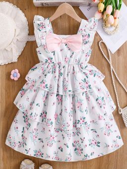 Oh Rare - Girls Floral Princess Dress