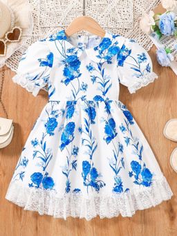 Oh Rare - Girls Floral Stylish Princess Dress