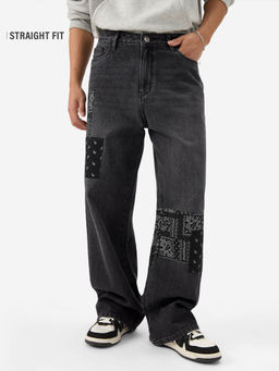 The Souled Store - Original Denims: Bandana Patches Men Jeans