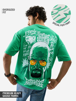The Souled Store - Official Breaking Bad: Heisenberg Men Oversized T-Shirt