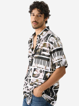 The Souled Store - Originals: On Beat Men Oversized Shirt