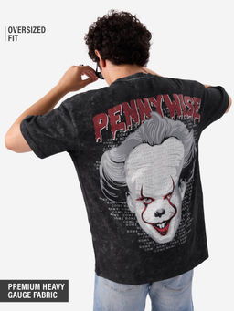 The Souled Store - Official Pennywise: Time To Float Oversized T-Shirt