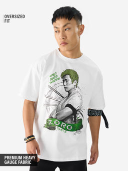 The Souled Store - Official One Piece: Roronoa Zoro Oversized T-Shirt