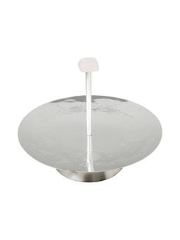 EL' UNIQUE - Baby Round Platter With Handle With Pink Knob