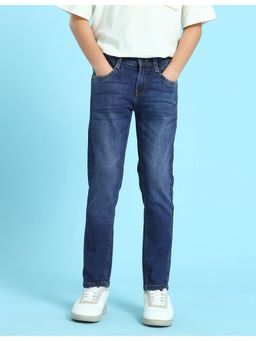 U.S. POLO ASSN. - Boys Blue Slim Fit Stone Wash Jeans