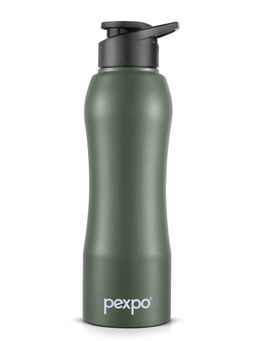 Pexpo - Bistro Military Green Stainless Steel Fridge Bottle-Sipper - 1000ml