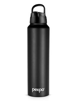 Pexpo - Chico Knight Black Stainless Steel Fridge Bottle-Sipper - 750ml