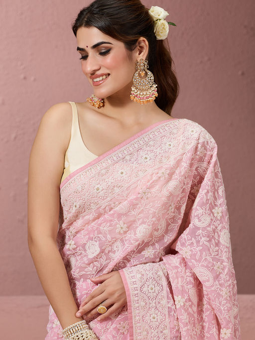 Rusty -  Chikankari Blouse