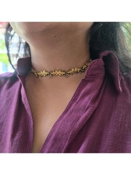 Studio Anviksha - Women Ava Thin Brass Choker