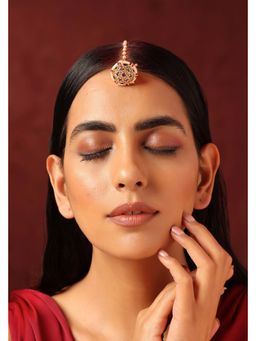 SWABHIMANN - Gunesha Red and White Pearl Borla