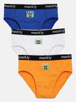 mackly - Boys Printed Briefs (Pack of 3)