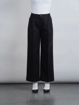 Cove and Lane - Riviera Wide Leg Black Trouser