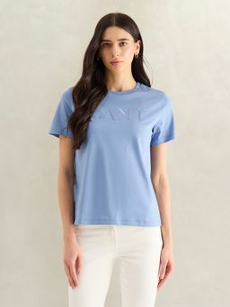 GANT - Blue Round Neck T-Shirt