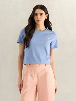GANT - Blue Round Neck T-Shirt
