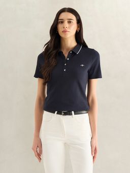 GANT - Navy Blue Polo T-Shirt