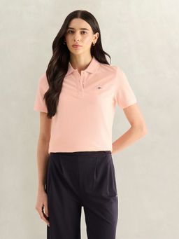 GANT - Pink Polo T-Shirt