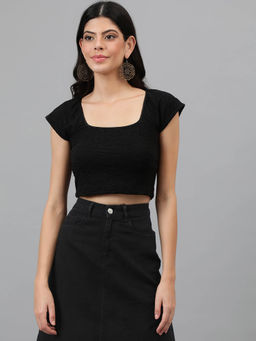 KOTTY - Womens Regular Fit Solid Top
